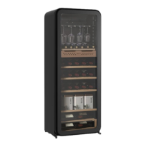 Product: Name: Brikk BHWC208LBK Black 7.3cu.ft. Retro Wine Chiller
