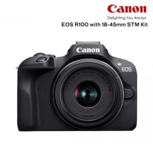 Product: Name: Canon EOS R100 with 18-45mm STM Kit Canon