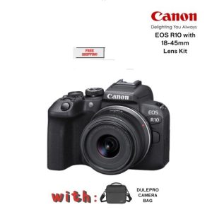 Product: Name: Canon EOS R10 with 18-45mm Kit Canon