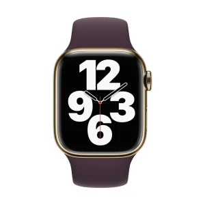 Product: Name: Apple Watch Series 7 GPS + Cellular Stainless Steel Case with Sport Band Size: 41mm Color: Silver Stainless Steel Case with Starlight