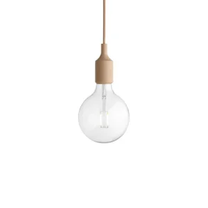 Product: Name: MUUTO E27 LED PENDANT LAMP Color Nude