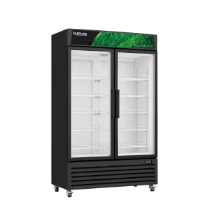 Product: Name: Fabriano 28cuft High Performance Showcase Freezers FFI28CSG-BLK