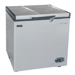 Product: Name: Fabriano FSTC055SG-I 5.5cuft Inverter Solid Top Dual Function Chest Freezer