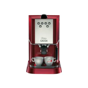 Product: Name: Gaggia Baby Dose Red Manual Coffee Machine